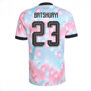Echipament fotbal Belgia Michy Batshuayi #23 Tricou Deplasare Mondial 2026 maneca scurta