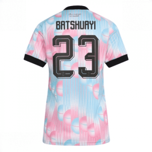 Echipament fotbal Belgia Michy Batshuayi #23 Tricou Deplasare Mondial 2026 pentru femei maneca scurta