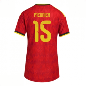 Echipament fotbal Belgia Thomas Meunier #15 Tricou Acasa Mondial 2026 pentru femei maneca scurta