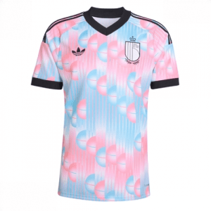 Echipament fotbal Belgia Tricou Deplasare Mondial 2026 maneca scurta