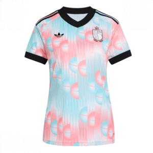 Echipament fotbal Belgia Tricou Deplasare Mondial 2026 pentru femei maneca scurta
