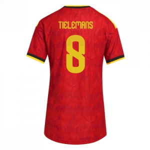 Echipament fotbal Belgia Youri Tielemans #8 Tricou Acasa Mondial 2026 pentru femei maneca scurta
