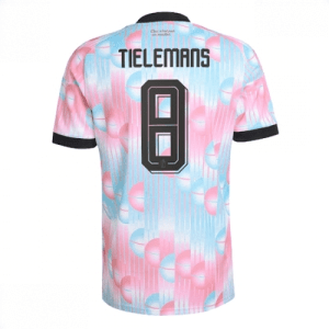 Echipament fotbal Belgia Youri Tielemans #8 Tricou Deplasare Mondial 2026 maneca scurta