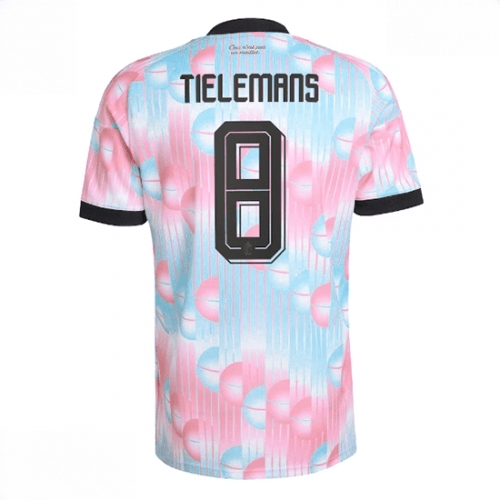 Echipament fotbal Belgia Youri Tielemans #8 Tricou Deplasare Mondial 2026 maneca scurta 1 Echipament fotbal Belgia Youri Tielemans #8 Tricou Deplasare Mondial 2026 maneca scurta