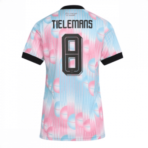 Echipament fotbal Belgia Youri Tielemans #8 Tricou Deplasare Mondial 2026 pentru femei maneca scurta