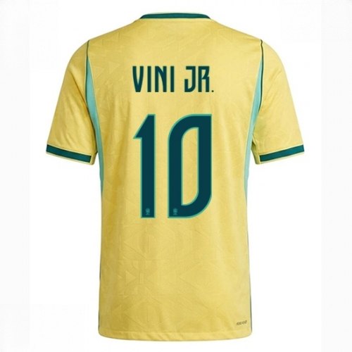 Echipament fotbal Brazilia Vinicius Junior #10 Tricou Acasa Mondial 2026 maneca scurta 1 Echipament fotbal Brazilia Vinicius Junior #10 Tricou Acasa Mondial 2026 maneca scurta