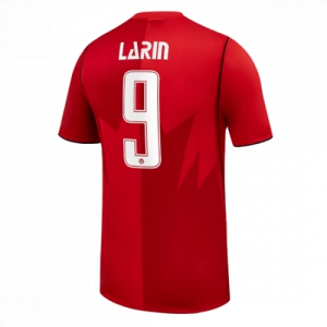 Echipament fotbal Canada Cyle Larin #9 Tricou Acasa Mondial 2026 maneca scurta