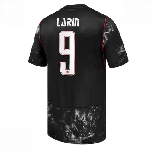 Echipament fotbal Canada Cyle Larin #9 Tricou Deplasare Mondial 2026 maneca scurta 1 Echipament fotbal Canada Cyle Larin #9 Tricou Deplasare Mondial 2026 maneca scurta