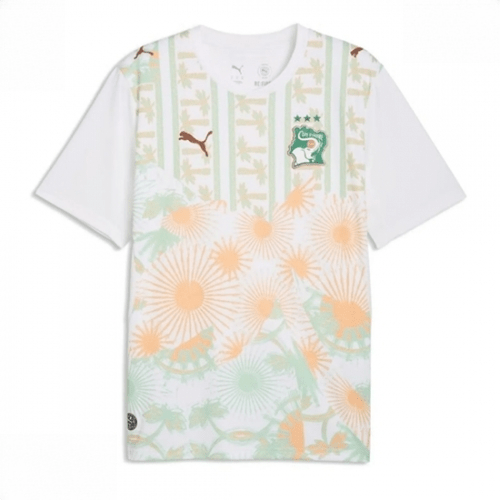 Echipament fotbal Coasta de Fildeș Tricou Deplasare Mondial 2026 maneca scurta 1 Echipament fotbal Coasta de Fildeș Tricou Deplasare Mondial 2026 maneca scurta