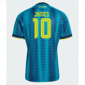 Echipament fotbal Columbia James Rodriguez #10 Tricou Deplasare Mondial 2026 maneca scurta