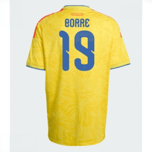 Echipament fotbal Columbia Rafael Santos Borre #19 Tricou Acasa Mondial 2026 maneca scurta