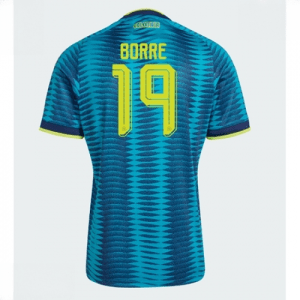 Echipament fotbal Columbia Rafael Santos Borre #19 Tricou Deplasare Mondial 2026 maneca scurta