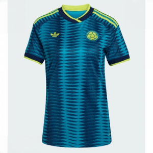 Echipament fotbal Columbia Tricou Deplasare Mondial 2026 pentru femei maneca scurta