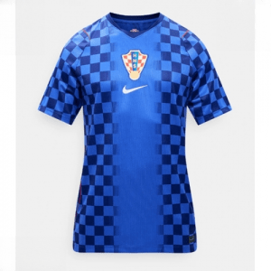 Echipament fotbal Croația Tricou Deplasare Mondial 2026 pentru femei maneca scurta