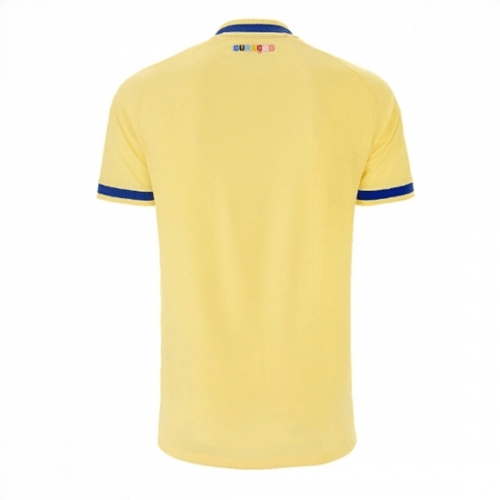Echipament fotbal Curaçao Tricou Deplasare Mondial 2026 maneca scurta 2 Echipament fotbal Curaçao Tricou Deplasare Mondial 2026 maneca scurta - imagine 2