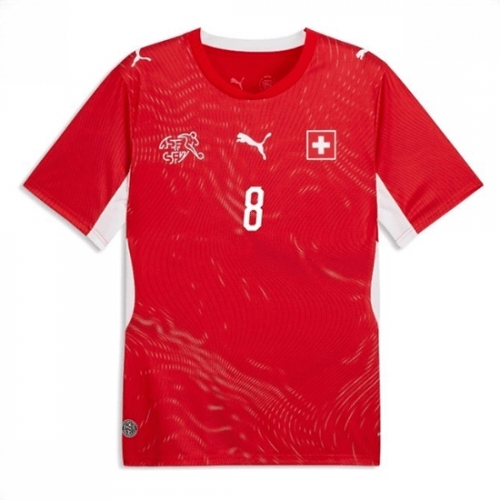 Echipament fotbal Elveția Remo Freuler #8 Tricou Acasa Mondial 2026 maneca scurta 2 Echipament fotbal Elveția Remo Freuler #8 Tricou Acasa Mondial 2026 maneca scurta - imagine 2