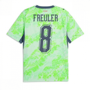 Echipament fotbal Elveția Remo Freuler #8 Tricou Deplasare Mondial 2026 maneca scurta