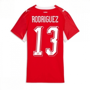 Echipament fotbal Elveția Ricardo Rodriguez #13 Tricou Acasa Mondial 2026 pentru femei maneca scurta