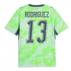 Echipament fotbal Elveția Ricardo Rodriguez #13 Tricou Deplasare Mondial 2026 maneca scurta