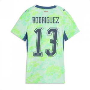 Echipament fotbal Elveția Ricardo Rodriguez #13 Tricou Deplasare Mondial 2026 pentru femei maneca scurta