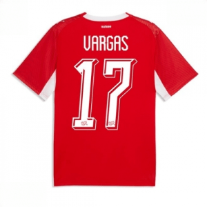 Echipament fotbal Elveția Ruben Vargas #17 Tricou Acasa Mondial 2026 maneca scurta