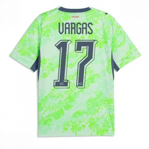 Echipament fotbal Elveția Ruben Vargas #17 Tricou Deplasare Mondial 2026 maneca scurta 1 Echipament fotbal Elveția Ruben Vargas #17 Tricou Deplasare Mondial 2026 maneca scurta
