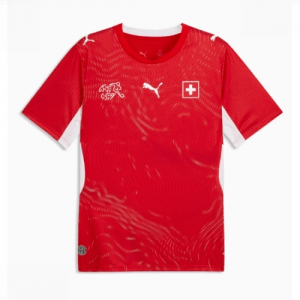 Echipament fotbal Elveția Tricou Acasa Mondial 2026 maneca scurta