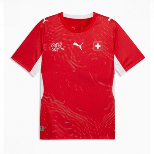 Echipament fotbal Elveția Tricou Acasa Mondial 2026 maneca scurta 1 Echipament fotbal Elveția Tricou Acasa Mondial 2026 maneca scurta
