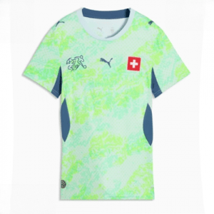 Echipament fotbal Elveția Tricou Deplasare Mondial 2026 pentru femei maneca scurta
