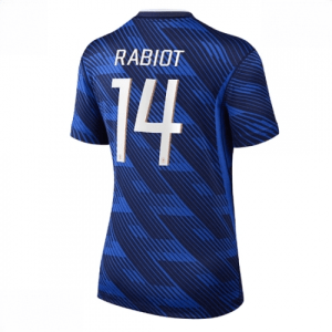 Echipament fotbal Franța Adrien Rabiot #14 Tricou Acasa Mondial 2026 pentru femei maneca scurta