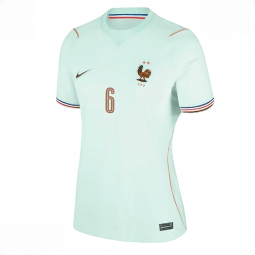 Echipament fotbal Franța Eduardo Camavinga #6 Tricou Deplasare Mondial 2026 pentru femei maneca scurta 2 Echipament fotbal Franța Eduardo Camavinga #6 Tricou Deplasare Mondial 2026 pentru femei maneca scurta - imagine 2