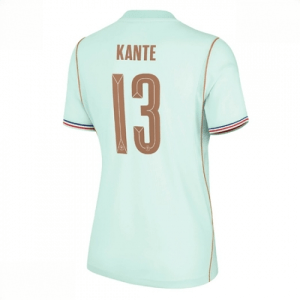 Echipament fotbal Franța Kante #13 Tricou Deplasare Mondial 2026 pentru femei maneca scurta