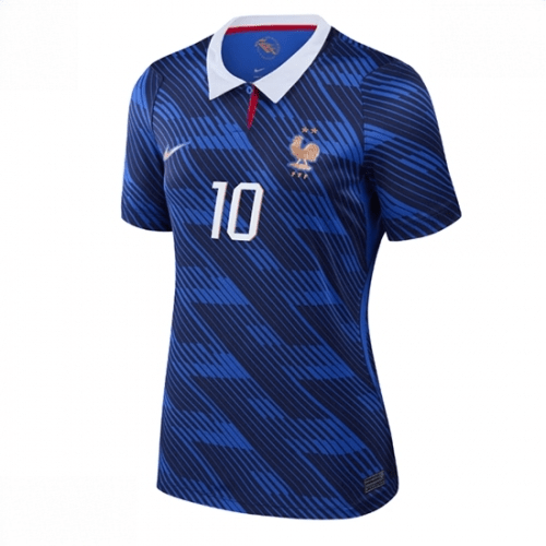 Echipament fotbal Franța Kylian Mbappe #10 Tricou Acasa Mondial 2026 pentru femei maneca scurta 2 Echipament fotbal Franța Kylian Mbappe #10 Tricou Acasa Mondial 2026 pentru femei maneca scurta - imagine 2