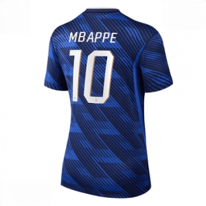 Echipament fotbal Franța Kylian Mbappe #10 Tricou Acasa Mondial 2026 pentru femei maneca scurta