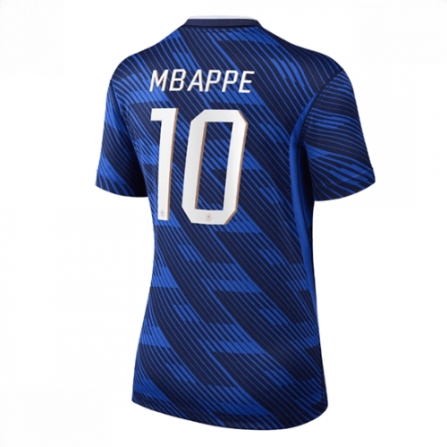 Echipament fotbal Franța Kylian Mbappe #10 Tricou Acasa Mondial 2026 pentru femei maneca scurta 1 Echipament fotbal Franța Kylian Mbappe #10 Tricou Acasa Mondial 2026 pentru femei maneca scurta