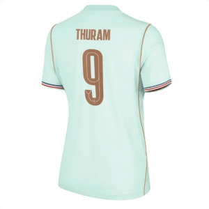 Echipament fotbal Franța Marcus Thuram #9 Tricou Deplasare Mondial 2026 pentru femei maneca scurta