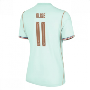 Echipament fotbal Franța Michael Olise #11 Tricou Deplasare Mondial 2026 pentru femei maneca scurta