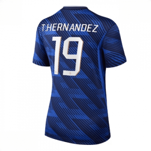 Echipament fotbal Franța Theo Hernandez #19 Tricou Acasa Mondial 2026 pentru femei maneca scurta