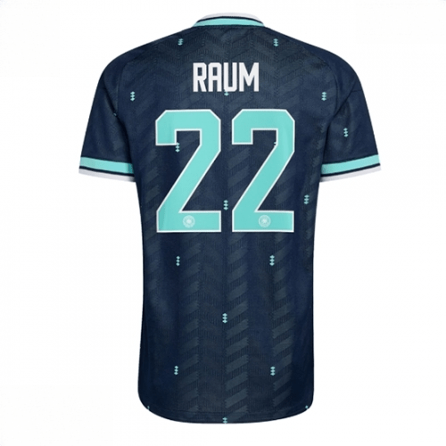 Echipament fotbal Germania David Raum #22 Tricou Deplasare Mondial 2026 maneca scurta 1 Echipament fotbal Germania David Raum #22 Tricou Deplasare Mondial 2026 maneca scurta