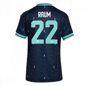 Echipament fotbal Germania David Raum #22 Tricou Deplasare Mondial 2026 pentru femei maneca scurta