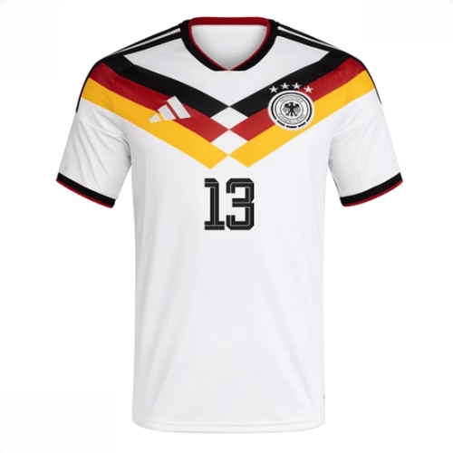 Echipament fotbal Germania Deniz Undav #13 Tricou Acasa Mondial 2026 maneca scurta 2 Echipament fotbal Germania Deniz Undav #13 Tricou Acasa Mondial 2026 maneca scurta - imagine 2