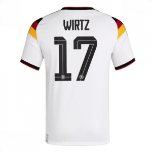 Echipament fotbal Germania Florian Wirtz #17 Tricou Acasa Mondial 2026 maneca scurta