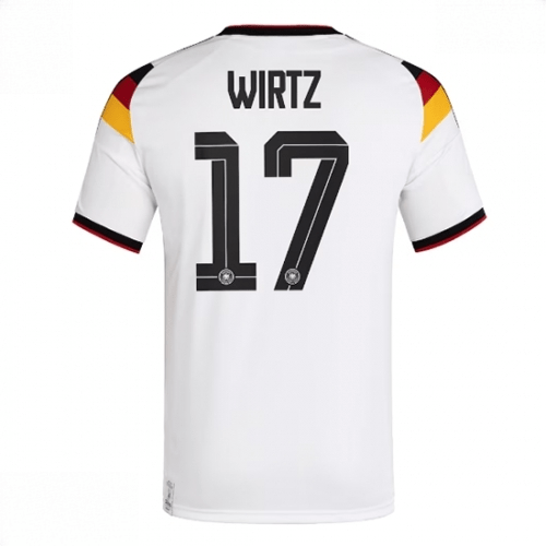 Echipament fotbal Germania Florian Wirtz #17 Tricou Acasa Mondial 2026 maneca scurta 1 Echipament fotbal Germania Florian Wirtz #17 Tricou Acasa Mondial 2026 maneca scurta