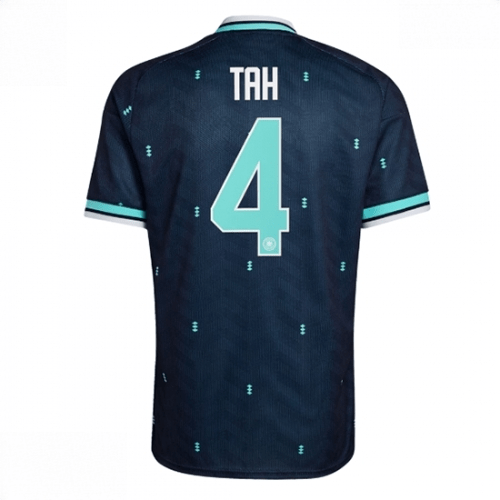 Echipament fotbal Germania Jonathan Tah #4 Tricou Deplasare Mondial 2026 maneca scurta 1 Echipament fotbal Germania Jonathan Tah #4 Tricou Deplasare Mondial 2026 maneca scurta