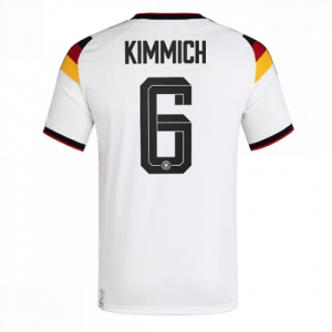 Echipament fotbal Germania Joshua Kimmich #6 Tricou Acasa Mondial 2026 maneca scurta