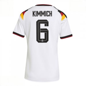 Echipament fotbal Germania Joshua Kimmich #6 Tricou Acasa Mondial 2026 pentru femei maneca scurta