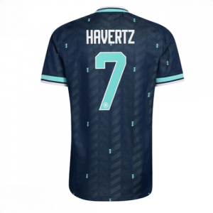 Echipament fotbal Germania Kai Havertz #7 Tricou Deplasare Mondial 2026 maneca scurta