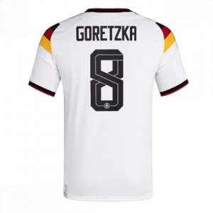 Echipament fotbal Germania Leon Goretzka #8 Tricou Acasa Mondial 2026 maneca scurta