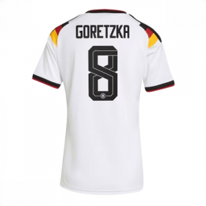 Echipament fotbal Germania Leon Goretzka #8 Tricou Acasa Mondial 2026 pentru femei maneca scurta