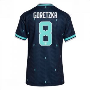 Echipament fotbal Germania Leon Goretzka #8 Tricou Deplasare Mondial 2026 pentru femei maneca scurta